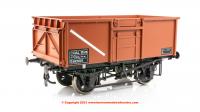 7F-030-014 Dapol 16 Ton Steel Mineral Wagon number B562801 in BR Bauxite - welded Dg 1/108 "COAL 16 VB" branding